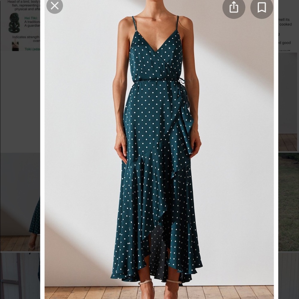 Shona joy wrap dress